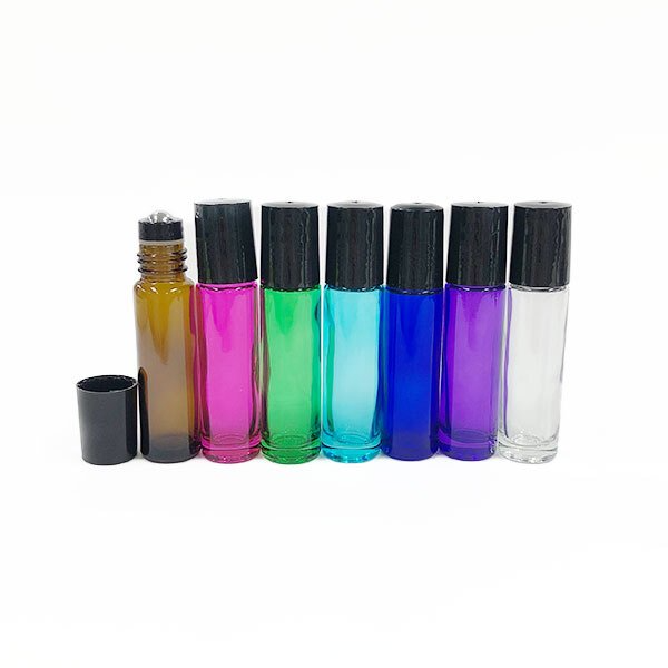 10mlロールオンボトル［ブラックキャップ］