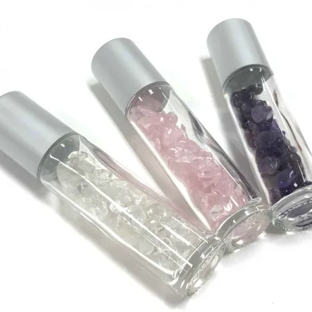 天然石ロールオンボトル Ⅱ［シルバーキャップ］