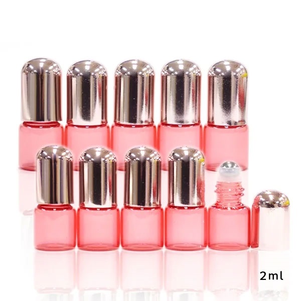 ロールオンボトル パールピンク【5本・10本セット】(【10本セット】2ml)