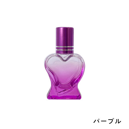 10mlロールオンボトル ハート(パープル)