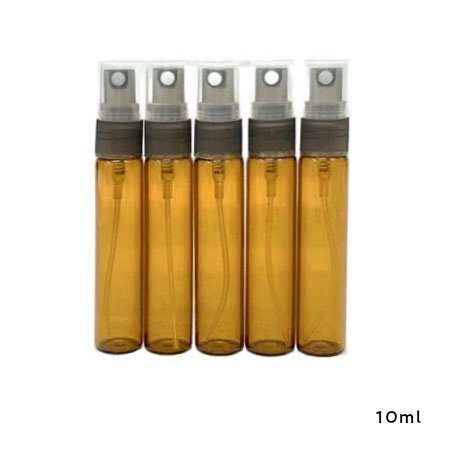 スプレースリム ブラウン［ブラックキャップ］5本セット（5ml、10ml）(10ml)