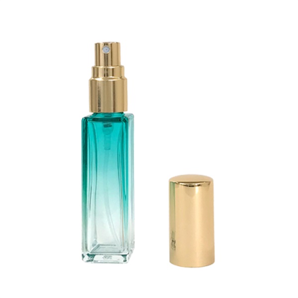 9ml スプレーボトル スクエア【7種類】(エーゲ［ゴールドキャップ］)