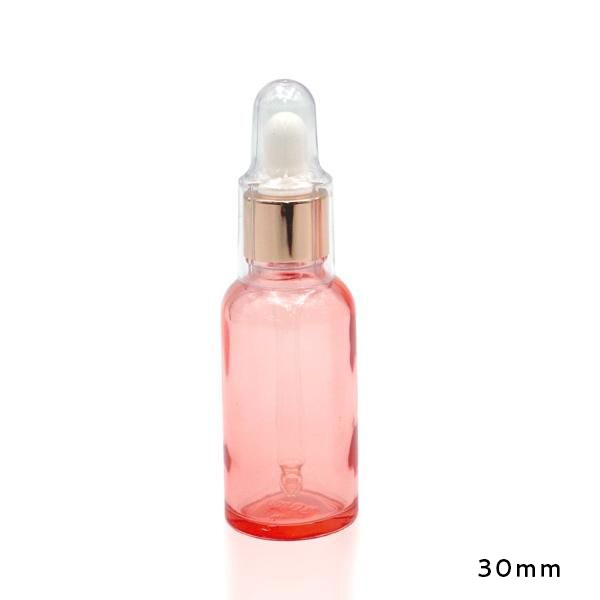 スポイトボトル ［チェリーピンク］ （30ml、50ml）(30ml スポイトボトル  チェリーピンク)