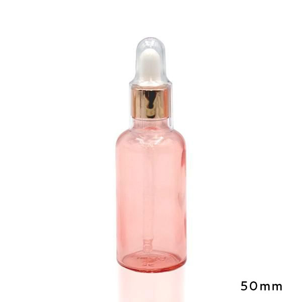 スポイトボトル ［チェリーピンク］ （30ml、50ml）(50ml スポイトボトル  チェリーピンク)