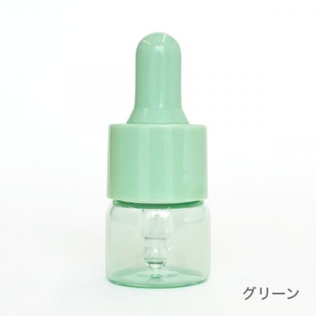 5mlカラースタイリングスポイトボトル（全7色）(グリーン)
