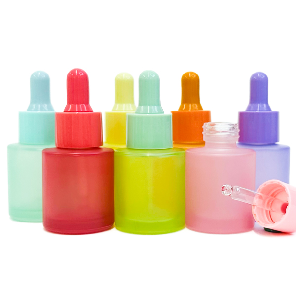 20mlカラースタイリングスポイトボトル　フロスト（全7色）