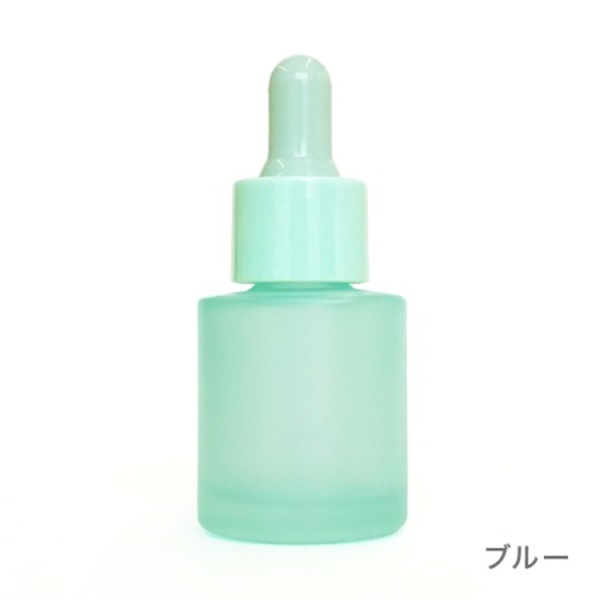 20mlカラースタイリングスポイトボトル　フロスト（全7色）(ブルー)