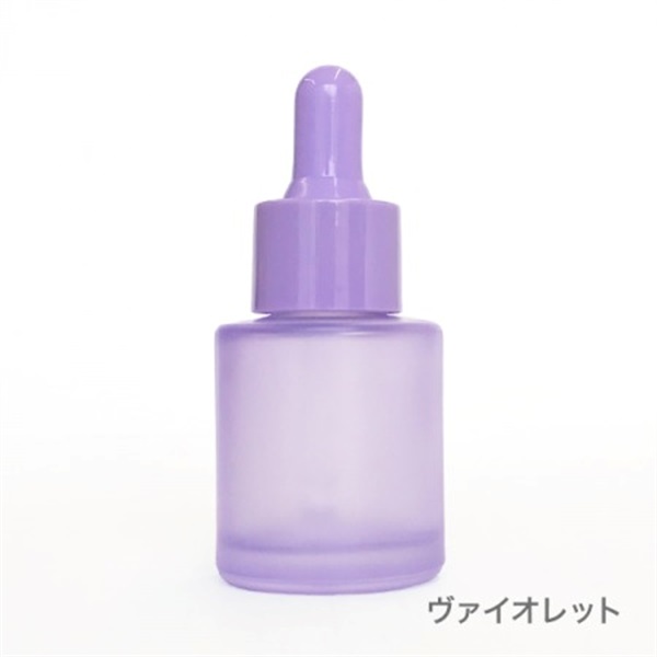 20mlカラースタイリングスポイトボトル　フロスト（全7色）(バイオレット)