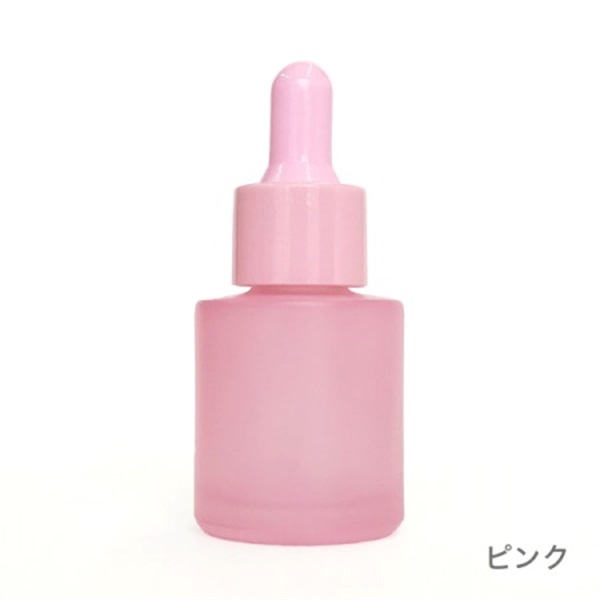 20mlカラースタイリングスポイトボトル　フロスト（全7色）(ピンク )