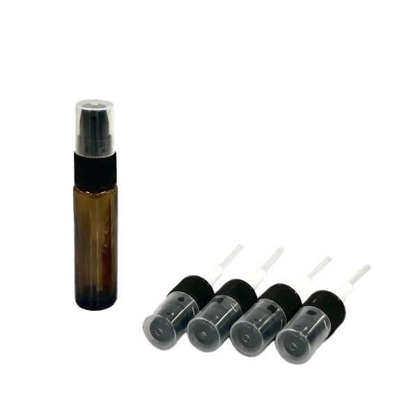 10mlボトル用ローションキャップ［ブラック］5本セット