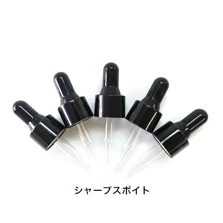 5mlシャープ・丸先スポイトキャップ　(5本セット)