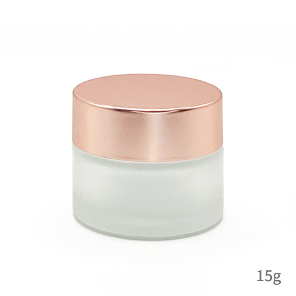 クリームジャー フロスト［ピンクゴールド］【5g、10g、15g、20g、30g、50g】(15g)