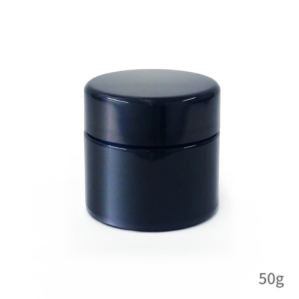 【ブラックシリーズ】クリームジャー（5g、10g、15g、30g、50g、100g）(50g)