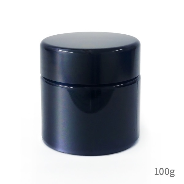 【ブラックシリーズ】クリームジャー（5g、10g、15g、30g、50g、100g）(100g)