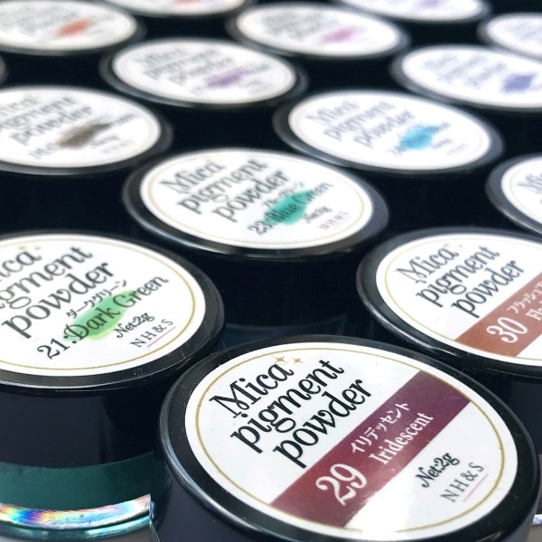 ［全35色］マイカパウダー（雲母）【単品・セット】