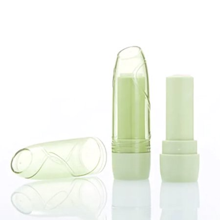 リップケース　パステルクリア(ライトグリーン)