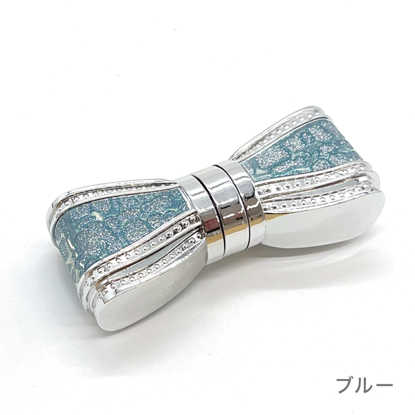 リップケースVI ラメリボン(ブルー)