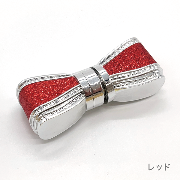 リップケースVI ラメリボン(レッド)