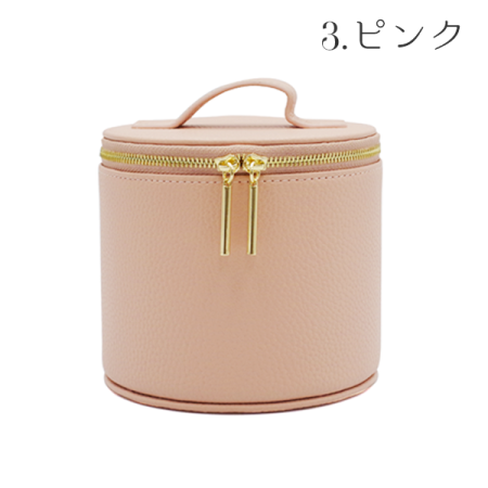 アロマケース　パルフェ(parfait) [小分けビン20本 & 5ml・15mlオイルボトル9本用］(ピンク)