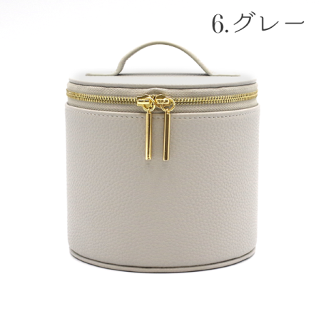 アロマケース　パルフェ(parfait) [小分けビン20本 & 5ml・15mlオイルボトル9本用］(グレー)