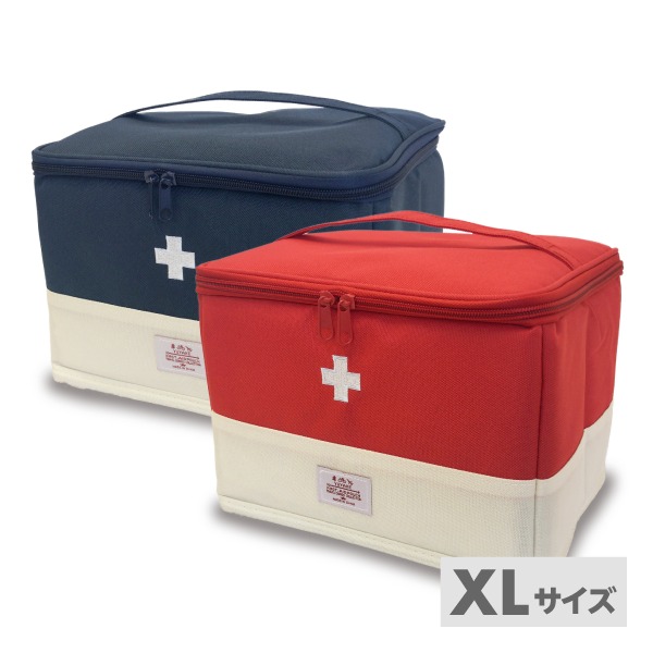 防災救急ポーチ［Ｓ.Ｍ.Ｌ.XL］(XLサイズ　レッド)