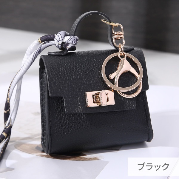 アロマミニチュアバッグ トレ(ブラック)