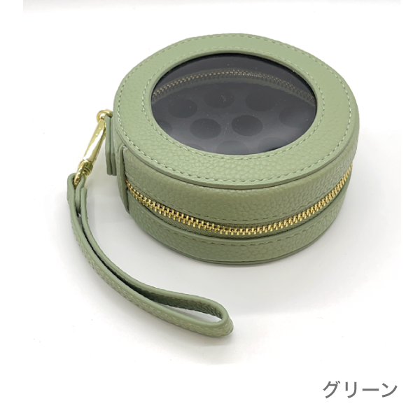 アロマケース ドーナツ　19本用（1-3ml小分けビン用）(グリーン)