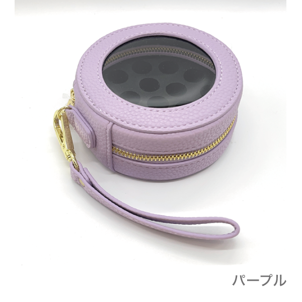 アロマケース ドーナツ　19本用（1-3ml小分けビン用）(パープル)