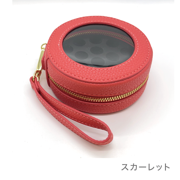 アロマケース ドーナツ　19本用（1-3ml小分けビン用）(スカーレット)