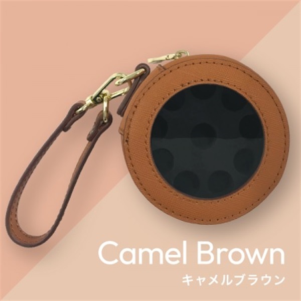 アロマケース ドーナツミニVI　10本用（1-3ml小分けビン用）(キャラメルブラウン【ダーク系】)