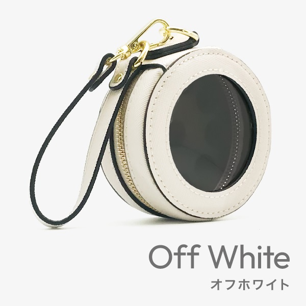 アロマケース ドーナツミニVI　10本用（1-3ml小分けビン用）(オフホワイト)