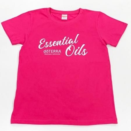 Tシャツ - エッセンシャルオイル - ビビッドピンク［レディース］(GM)