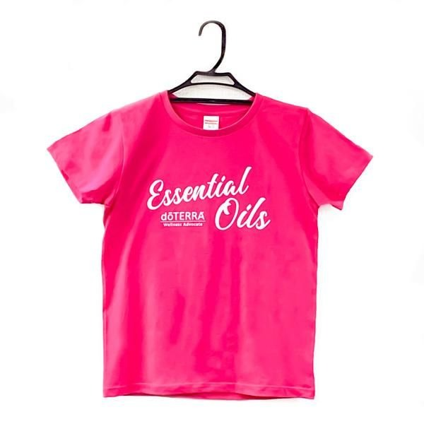 Tシャツ - エッセンシャルオイル - ビビッドピンク［レディース］(GS)