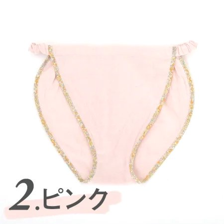 フンディー　ノーマルコットンWガーゼ[全4色](ピンク　×　L)