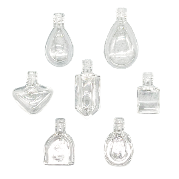 セルフデコレーションネックレス用［ガラストップのみ］【7種】