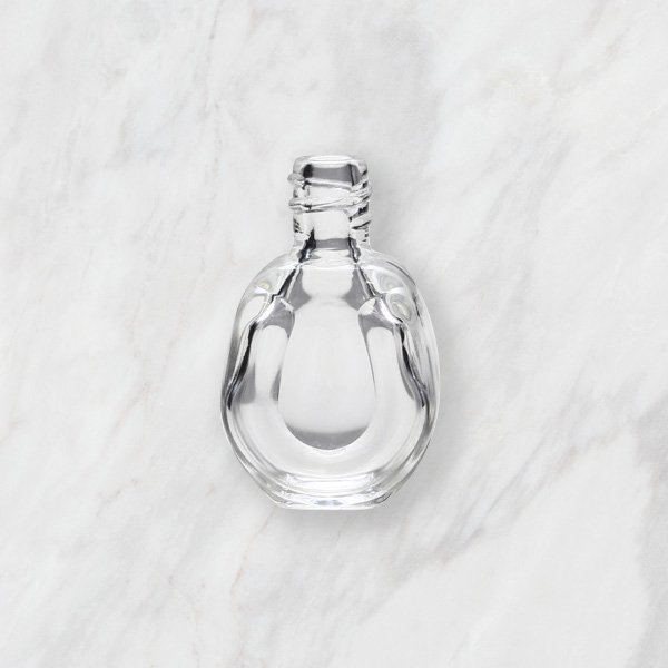 セルフデコレーションネックレス用［ガラストップのみ］【7種】(馬蹄(クリア))