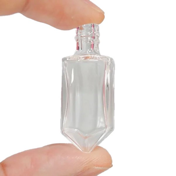 セルフデコレーションネックレス用［ガラストップのみ］【7種】(クオーツ)