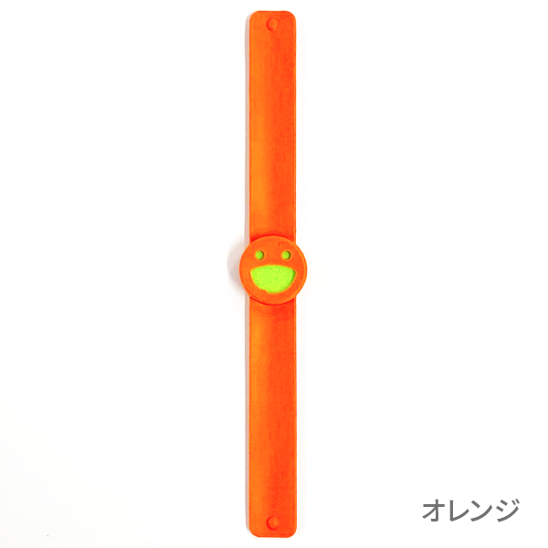 シリコンアロマブレスレット（全11色）(④オレンジ)
