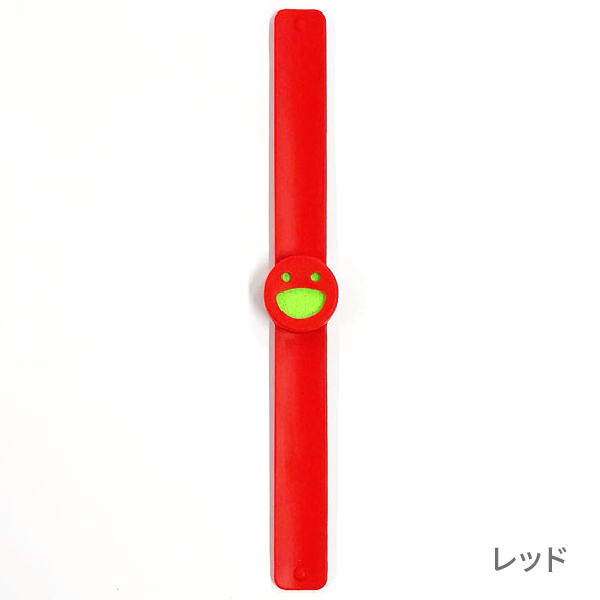 シリコンアロマブレスレット（全11色）(①レッド)
