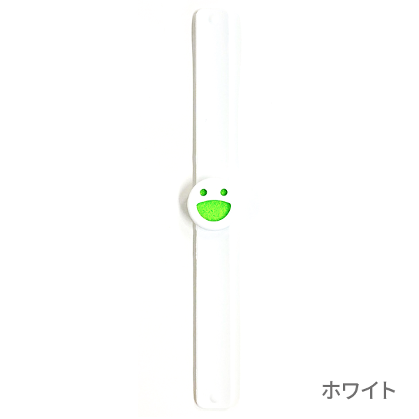 シリコンアロマブレスレット（全11色）(⑩ホワイト	)