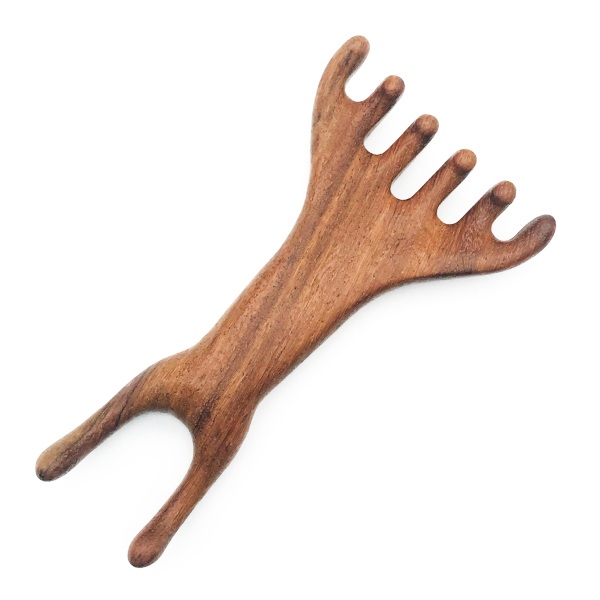 ウッドヘッドマッサージコーム