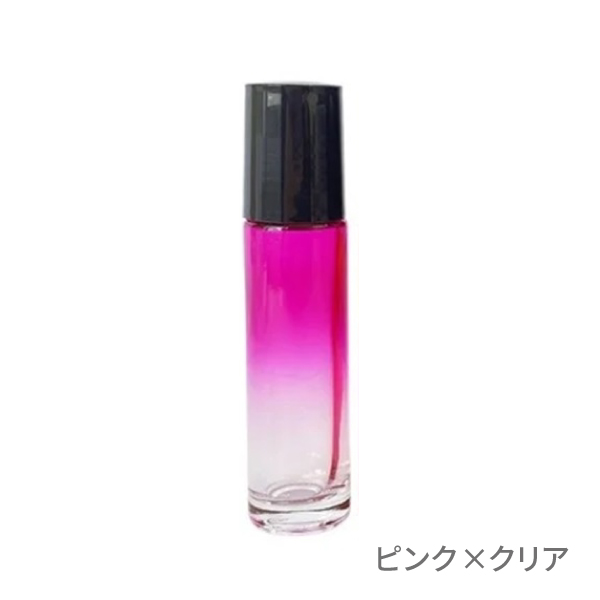 【アウトレット】10mlロールオンボトル グラデーション(［ピンク×クリア］)
