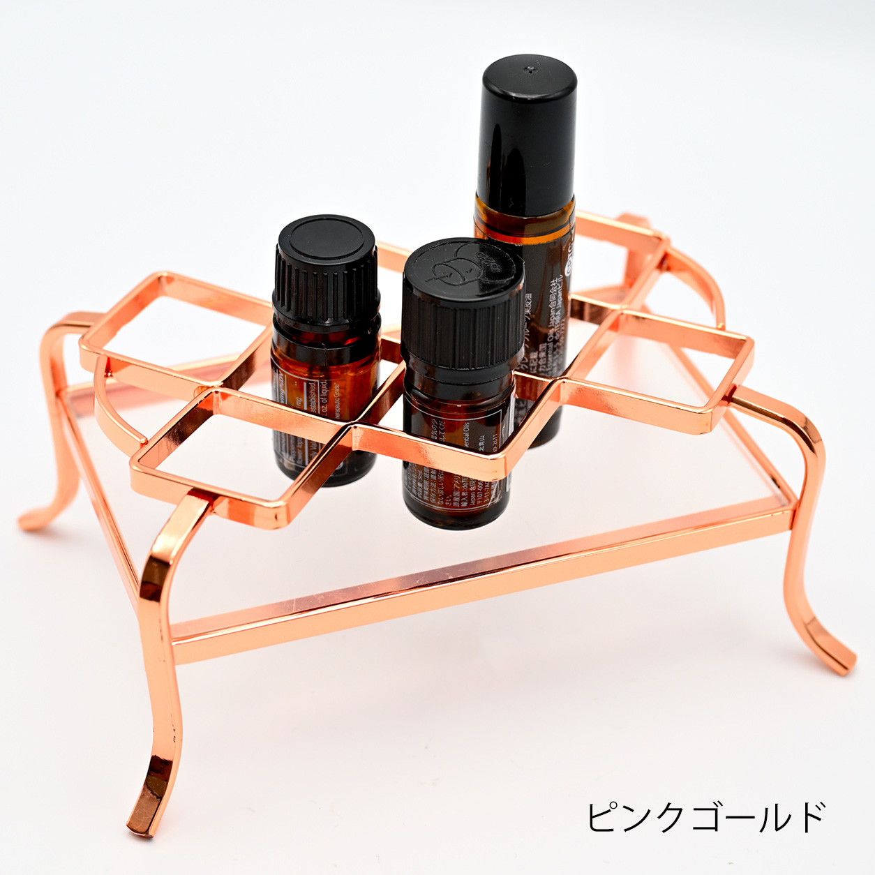 【アウトレット】5ml・10ml専用メタルスタンド(ピンクゴールド)
